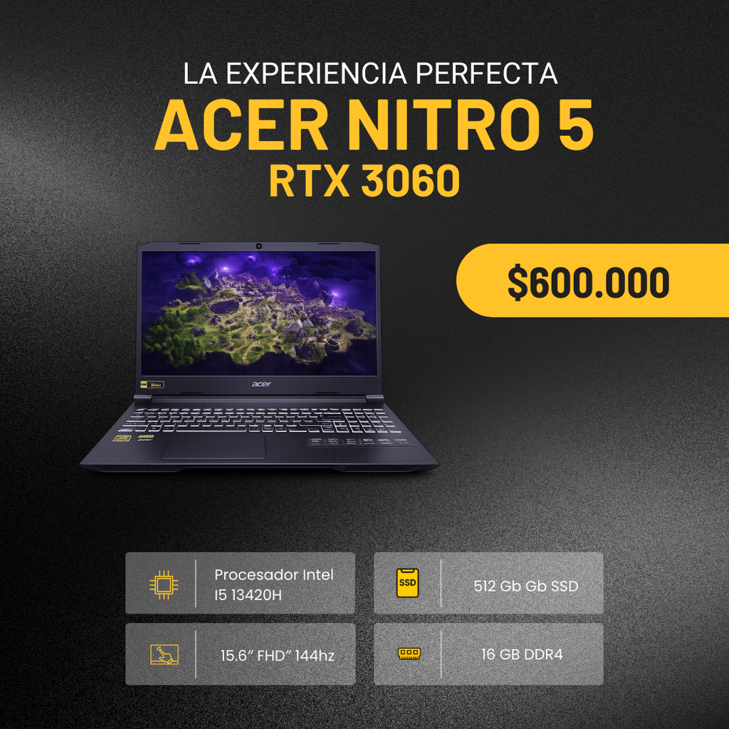 Notebook Acer Nitro 5 AN515-45-R6XD